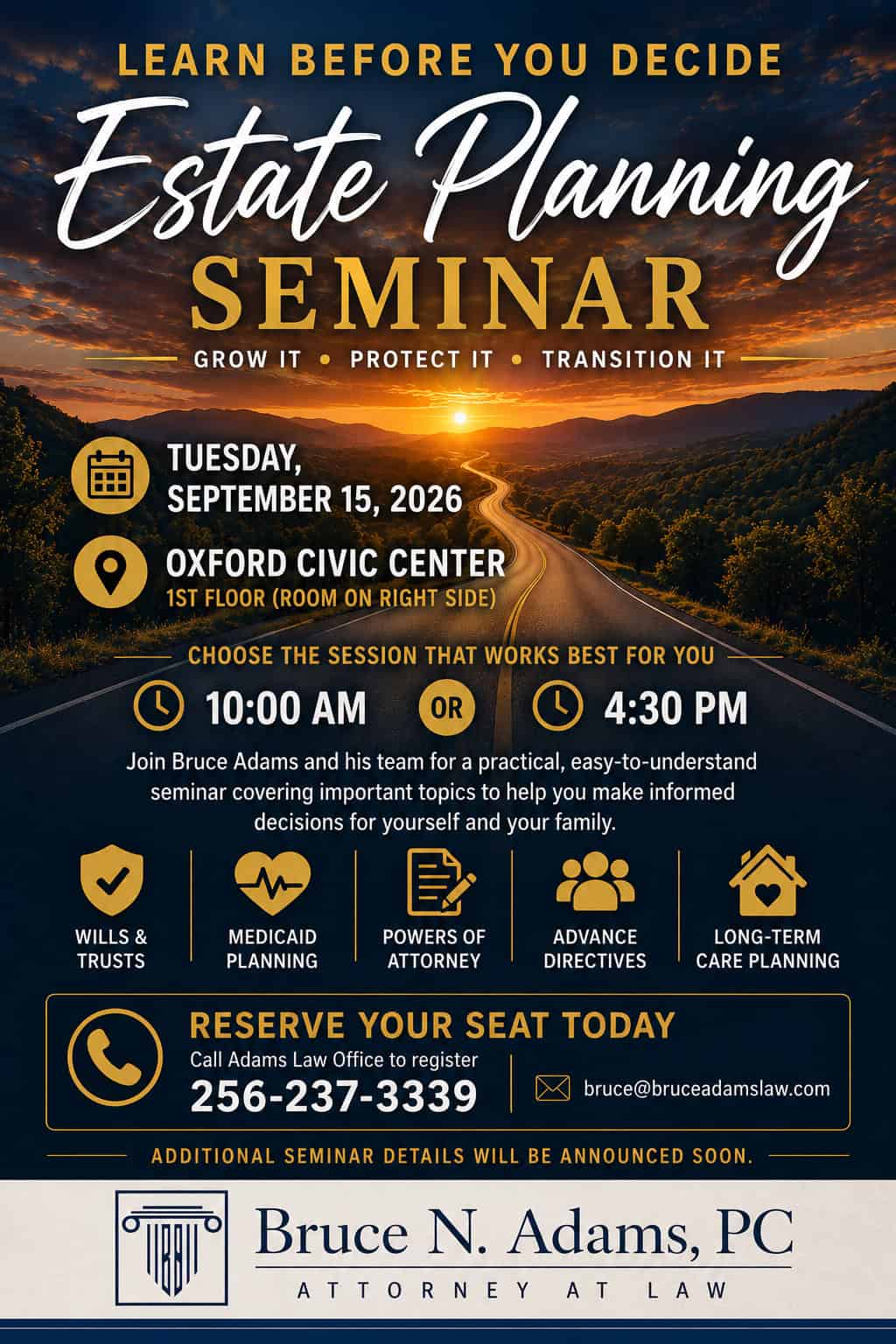 Seminar September 2026